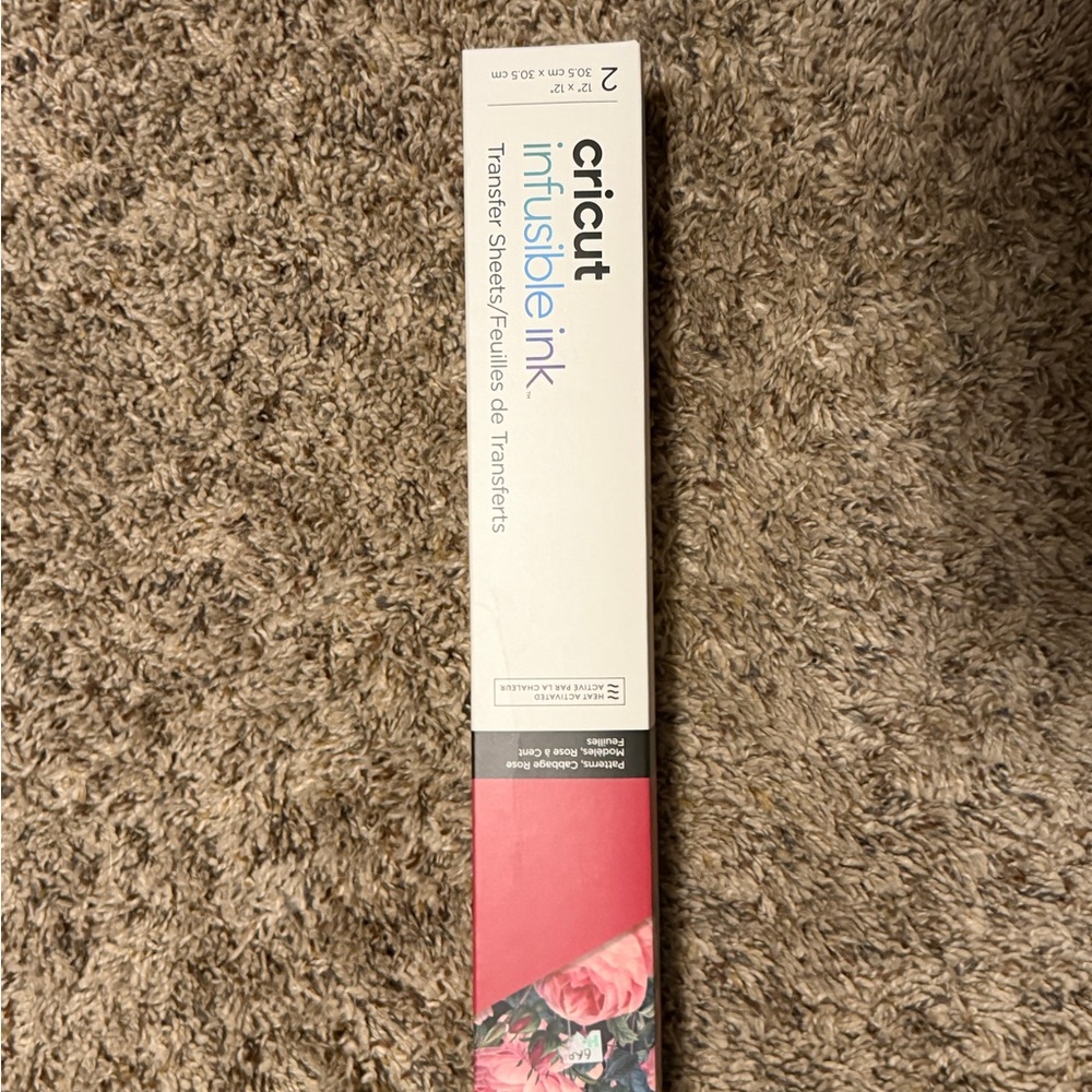 Cricut Infusible Ink Sheets in Pink and Black